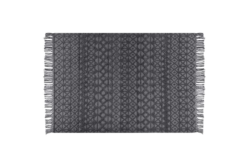 Alucra Ryeteppe 160x230 cm - Svart - Ryeteppe