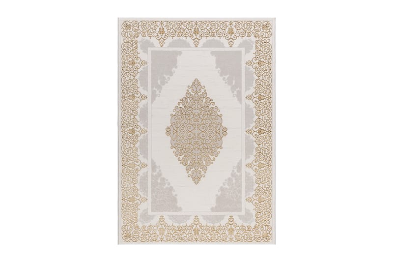 Ankara Wiltonteppe 160x230 cm - Beige/Gull - Tekstiler - Tepper & Matter - Moderne tepper - Wiltontepper