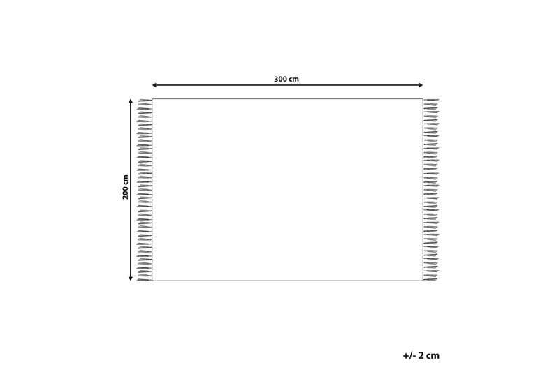 Aparan Bomullsteppe 200x300 cm - Beige - Tekstiler - Tepper & Matter - Moderne tepper - Bomullstepper