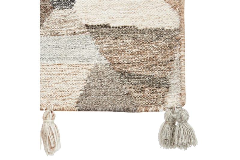 Argavand Ullteppe 200x300 cm - Beige - Ullteppe