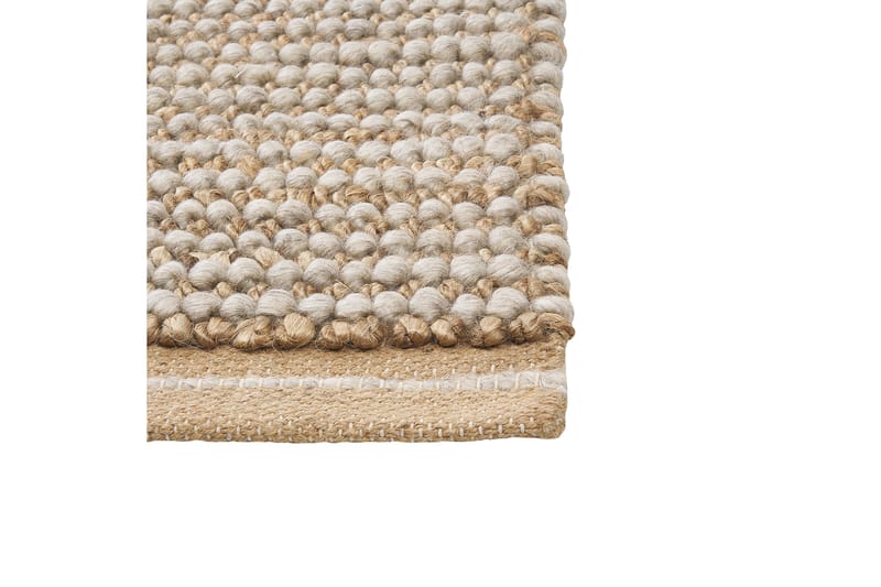 Banoo Ullteppe 140x200 cm - Beige - Ullteppe