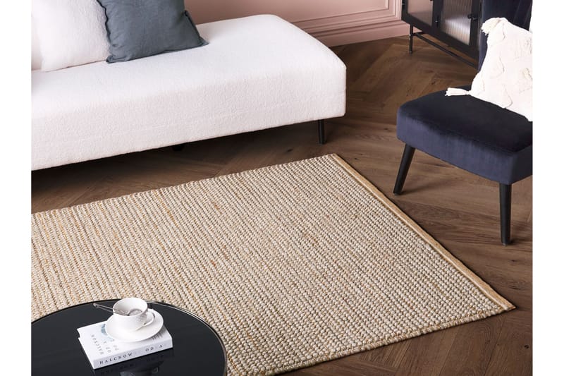 Banoo Ullteppe 140x200 cm - Beige - Ullteppe