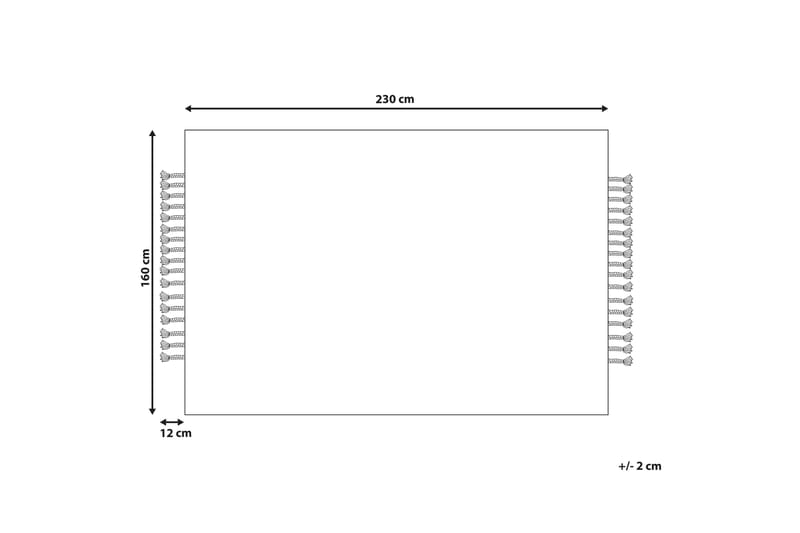 Berissa Juteteppe 160x230 cm - Beige - Sisaltepper - Jutematter & hampematter