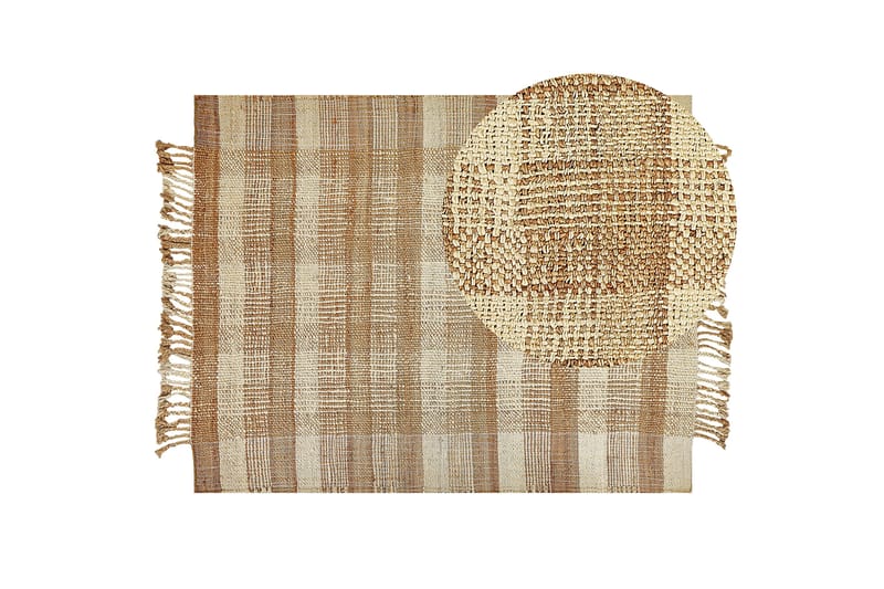 Berissa Juteteppe 160x230 cm - Beige - Sisaltepper - Jutematter & hampematter