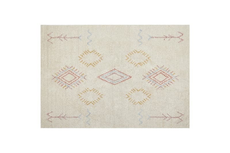 Bettiah Bomullsteppe 160x230 cm - Beige - Bomullstepper