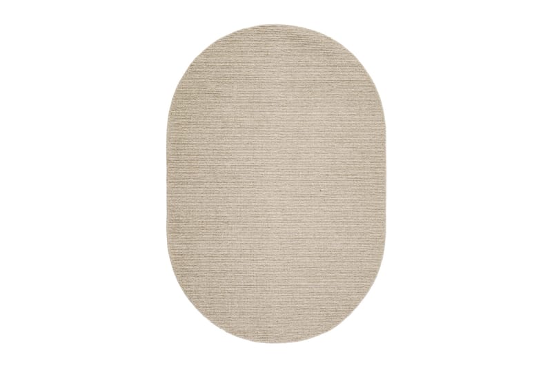 Bilke Ullteppe 200x300 cm Avlang - Beige - Ullteppe