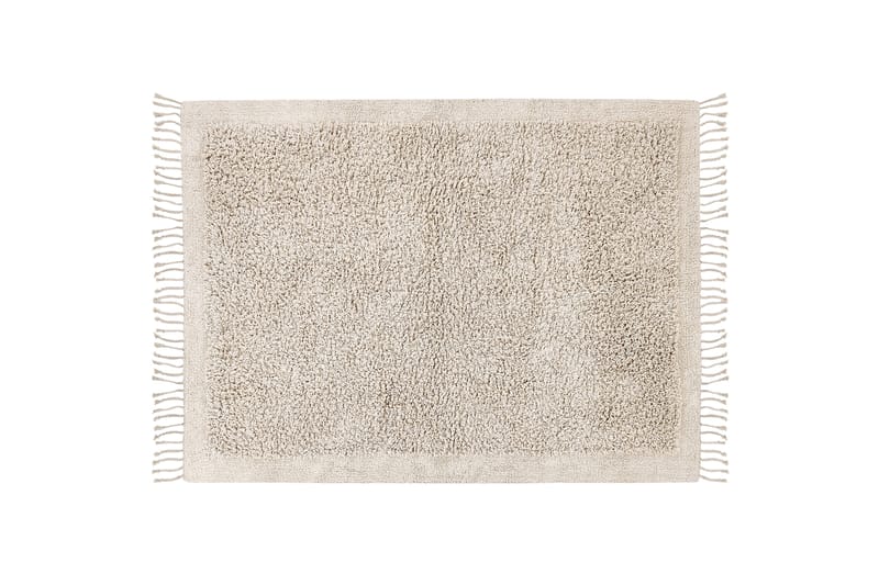 Bitlis Ryeteppe 140x200 cm - Beige - Tekstiler - Tepper & Matter - Moderne tepper - Ryeteppe