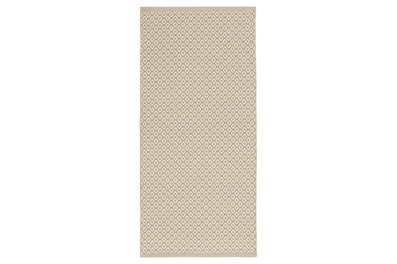 Björkö Ullteppe 75x150 cm Rektangulær - Beige - Tekstiler - Tepper & Matter - Moderne tepper - Ullteppe