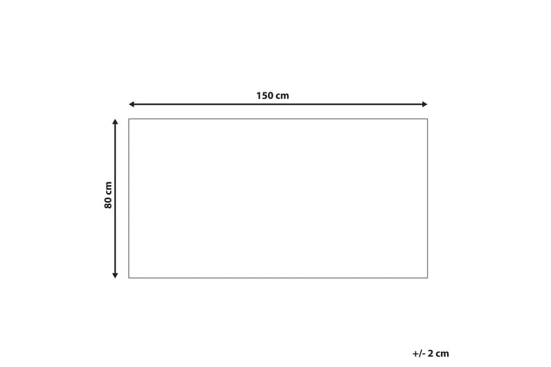 Calti Ryeteppe 80x150 cm - Blå - Tekstiler - Tepper & Matter - Moderne tepper - Ryeteppe