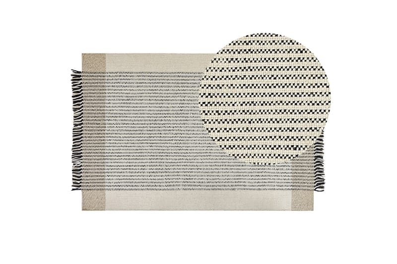 Divarli Ullteppe 200x300 cm - Beige - Ullteppe