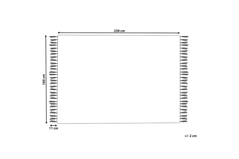 Fener Juteteppe 160x230 cm - Beige - Tekstiler - Tepper & Matter - Moderne tepper - Sisaltepper