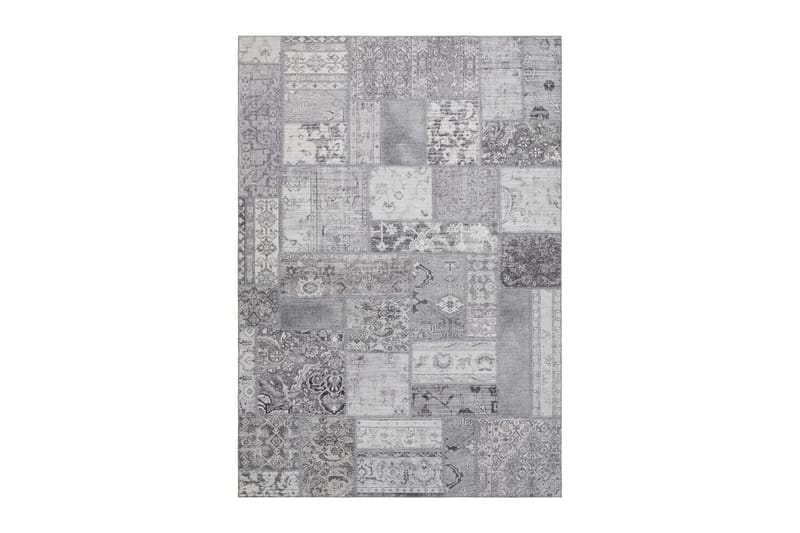 Patchwork Wiltonmatte 200x290 cm Rektangulær - Sølv - Tekstiler - Tepper & Matter - Moderne tepper - Friezematter