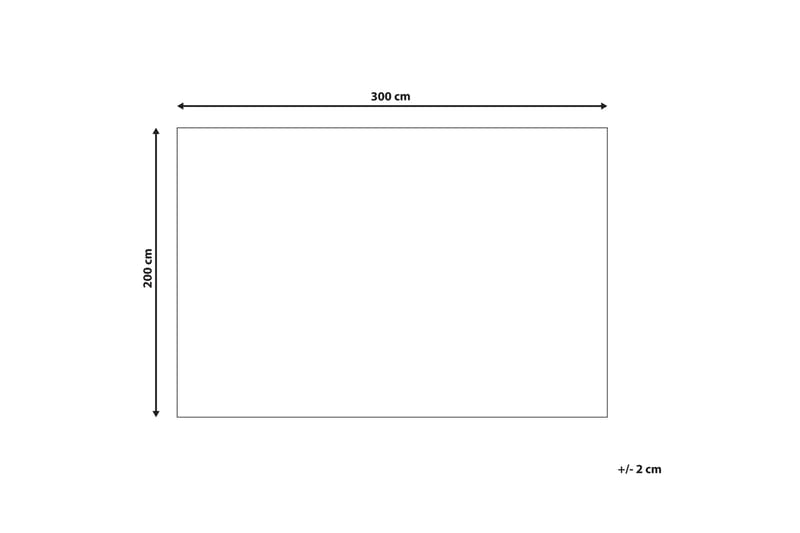 Gavar Bomullsteppe 200x300 cm - Oransje - Bomullstepper