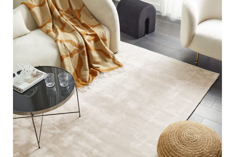 GesiIi Ryeteppe 160x230 cm - Beige - Ryeteppe