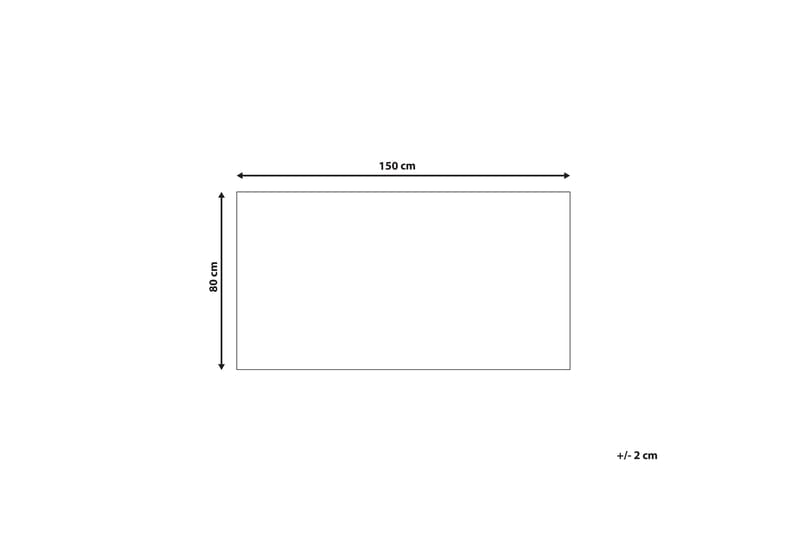 GesiIi Ryeteppe 80x150 cm - Beige - Tekstiler - Tepper & Matter - Moderne tepper - Ryeteppe