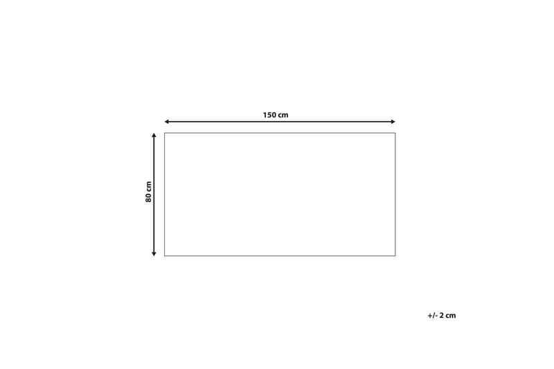 Haymana Ullteppe 80x150 cm - Blå - Tekstiler - Tepper & Matter - Moderne tepper - Ullteppe