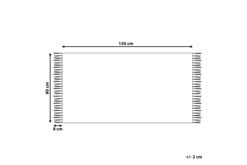 Jrarat Ullteppe 80x150 cm - Rød - Tekstiler - Tepper & Matter - Moderne tepper - Ullteppe