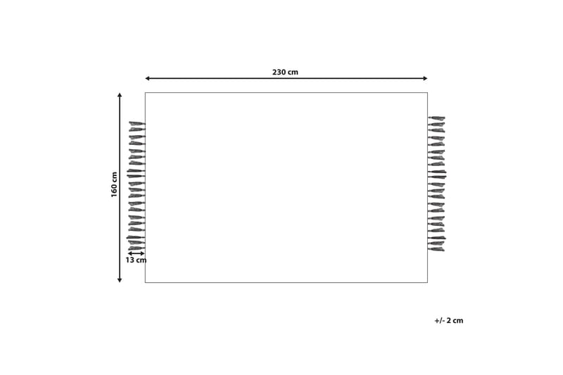 Karkin Juteteppe 160x230 cm - Beige - Tekstiler - Tepper & Matter - Moderne tepper - Sisaltepper