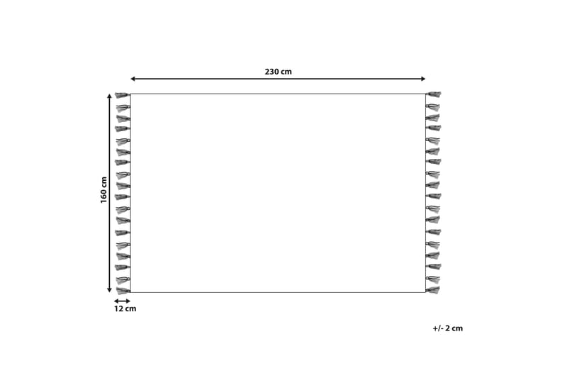 Kars Ryeteppe 160x230 cm - Grønn - Tekstiler - Tepper & Matter - Moderne tepper - Ryeteppe