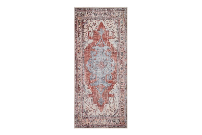 Kashan Wiltonteppe 80x200 cm Oval - Flerfarget - Tekstiler - Tepper & Matter - Moderne tepper - Wiltontepper