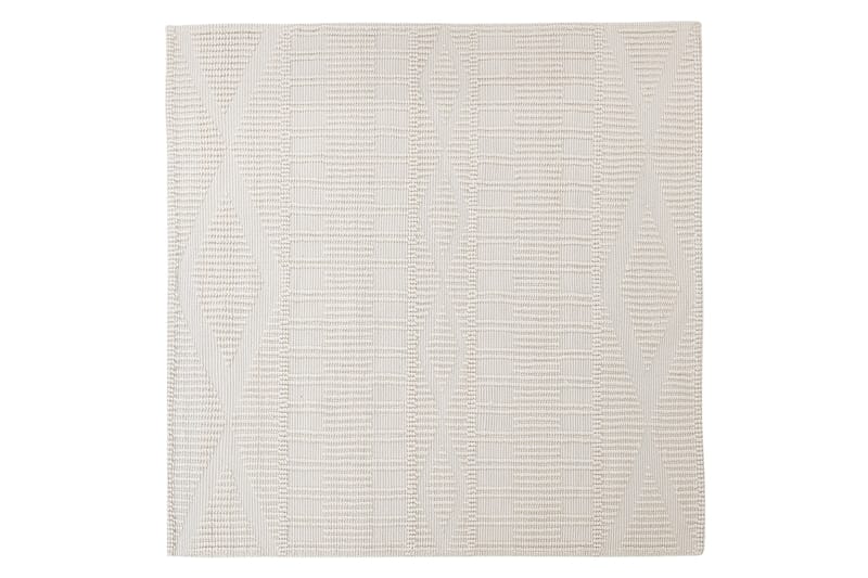 Lapseki Ullteppe 200x200 cm - Beige - Ullteppe