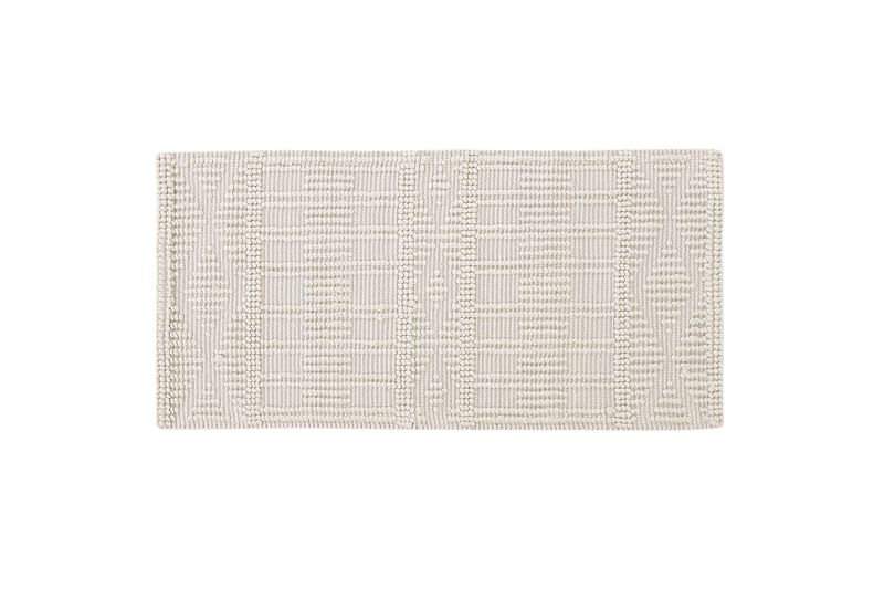 Lapseki Ullteppe 80x150 cm - Beige - Ullteppe