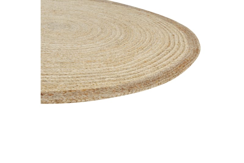 Menemen Juteteppe 120 cm Rund - Beige - Sisaltepper - Jutematter & hampematter