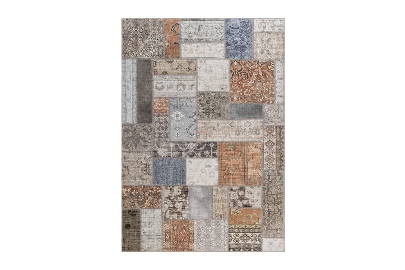 Patchwork Wiltonteppe 160x230 cm - Flerfarget - Tekstiler - Tepper & Matter - Moderne tepper - Wiltontepper