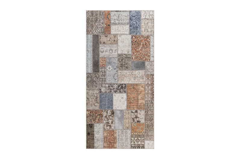 Patchwork Wiltonteppe 80x150 cm - Flerfarget - Tekstiler - Tepper & Matter - Moderne tepper - Wiltontepper