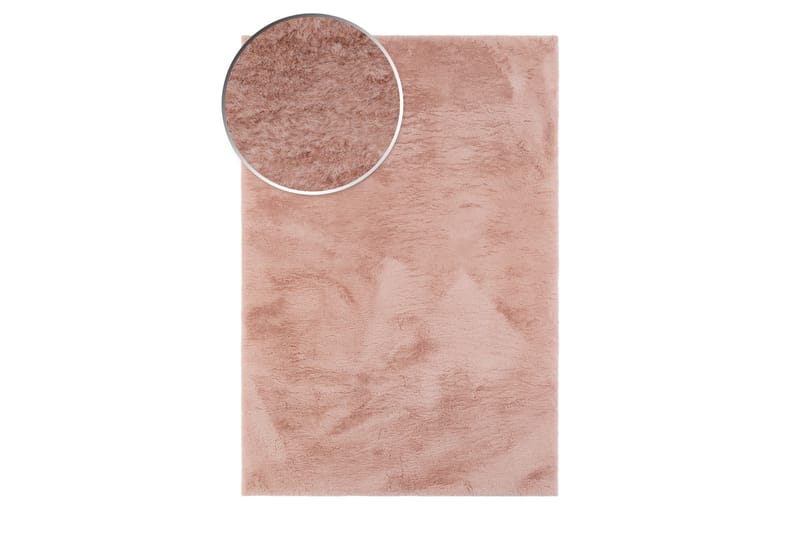 Heaven Ryematte 140x200 cm - Rosa - Tekstiler - Tepper & Matter - Moderne tepper - Ryeteppe