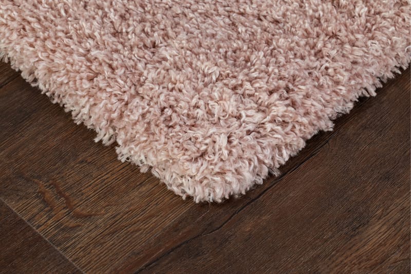 Teddington Ryematte 200x290 cm Dusty Pink - Rosa - Ryeteppe - Håndvevde tepper - Gummiert tepper - Små tepper - Mønstrede tepper - Store tepper