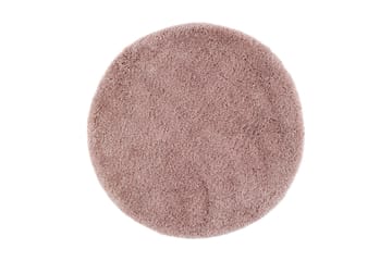 Teddington Ryematte Rund 120 cm Dusty Pink