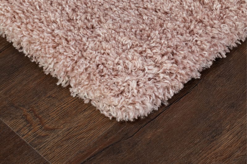 Teddy Ryematte 160x230 cm Dusty Pink - Rosa - Tekstiler - Tepper & Matter - Moderne tepper - Ryeteppe