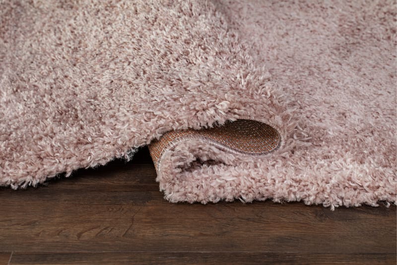 Teddy Ryematte 160x230 cm Dusty Pink - Rosa - Tekstiler - Tepper & Matter - Moderne tepper - Ryeteppe