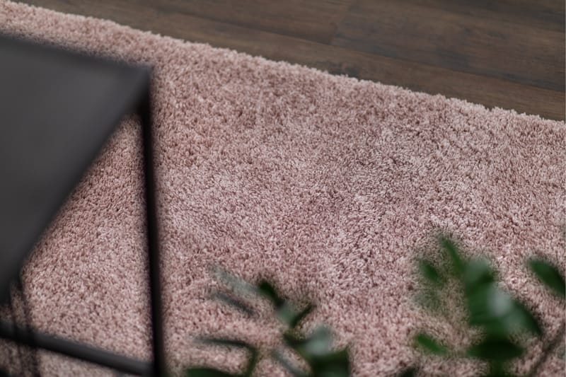 Teddy Ryematte 160x230 cm Dusty Pink - Rosa - Tekstiler - Tepper & Matter - Moderne tepper - Ryeteppe