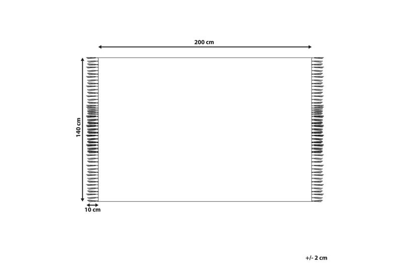 Sahbaz Ryeteppe 140x200 cm - Grønn - Tekstiler - Tepper & Matter - Moderne tepper - Ryeteppe