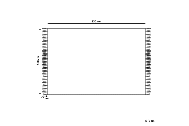 Sahbaz Ryeteppe 160x230 cm - Grønn - Tekstiler - Tepper & Matter - Moderne tepper - Ryeteppe