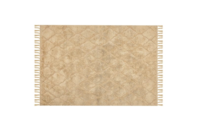 Sanliurfa Ryeteppe 160x230 cm - Beige - Tekstiler - Tepper & Matter - Moderne tepper - Ryeteppe