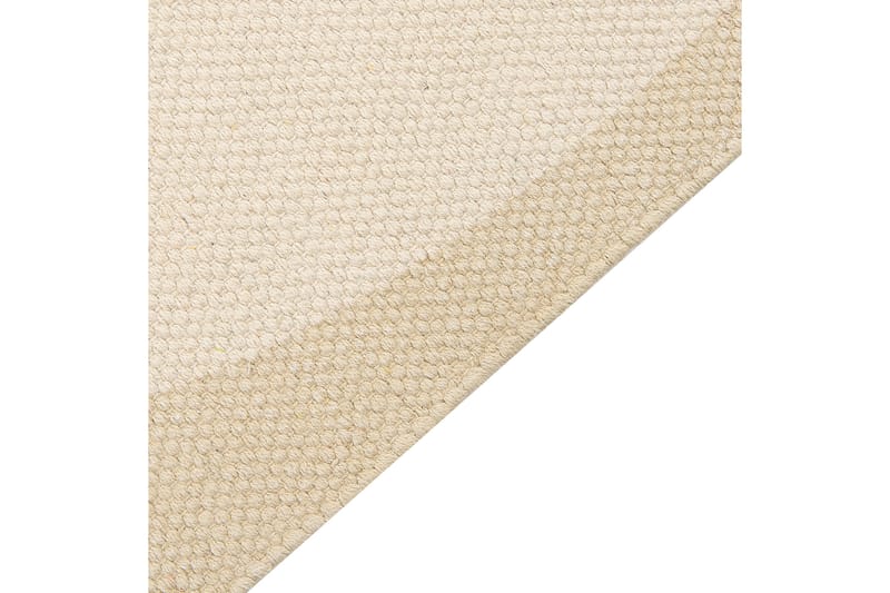 Simau Bomullsteppe 80x150 cm - Beige - Tekstiler - Tepper & Matter - Moderne tepper - Bomullstepper