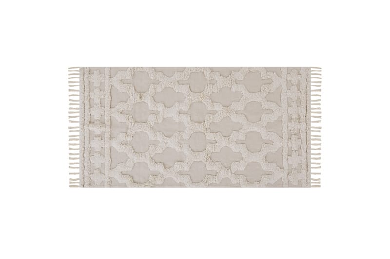 Suluova Bomullsteppe 80x150 cm - Beige - Bomullstepper