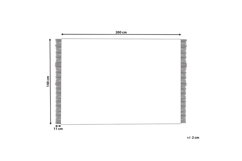 Yazlik Ullteppe 140x200 cm - Beige - Tekstiler - Tepper & Matter - Moderne tepper - Ullteppe