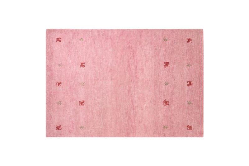 Yulafi Ryeteppe 140x200 cm - Rosa - Tekstiler - Tepper & Matter - Moderne tepper - Ryeteppe