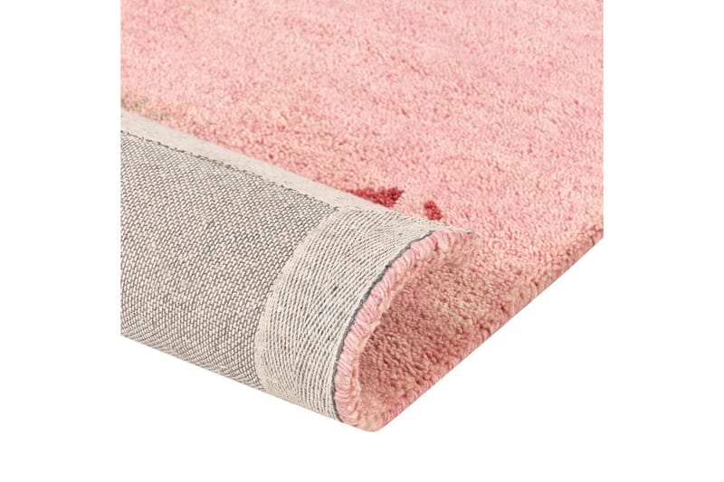 Yulafi Ryeteppe 160x230 cm - Rosa - Tekstiler - Tepper & Matter - Moderne tepper - Ryeteppe