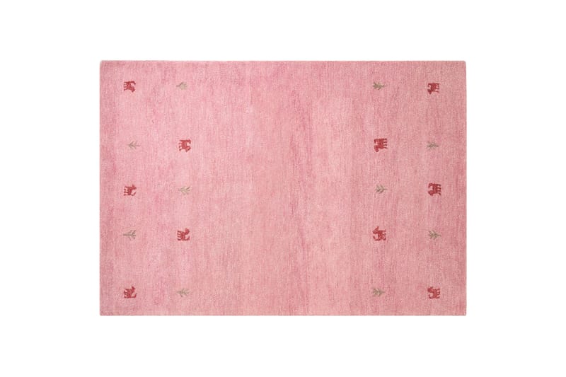 Yulafi Ryeteppe 160x230 cm - Rosa - Tekstiler - Tepper & Matter - Moderne tepper - Ryeteppe