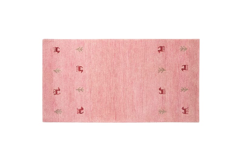 Yulafi Ryeteppe 80x150 cm - Rosa - Tekstiler - Tepper & Matter - Moderne tepper - Ryeteppe