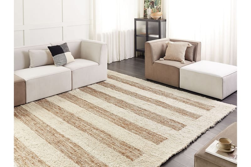 Ziarat Juteteppe 300x400 cm - Beige - Sisaltepper - Jutematter & hampematter