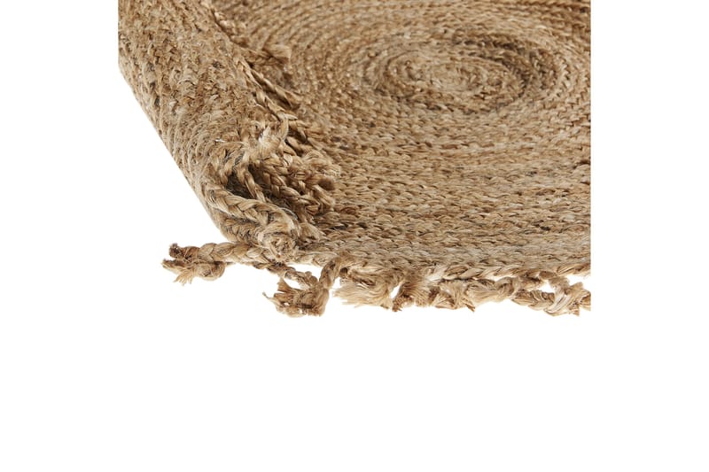 Zonguldak Ryeteppe 120 cm Rund - Beige - Ryeteppe