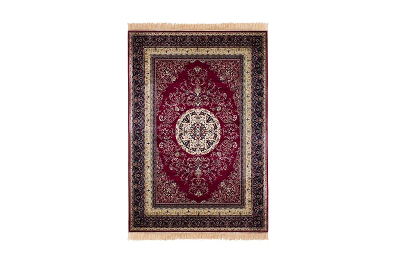 Casablanca Orientalisk Matte 240x330 Viskose - Rød - Tekstiler - Tepper & Matter - Orientalske tepper - Persisk matte