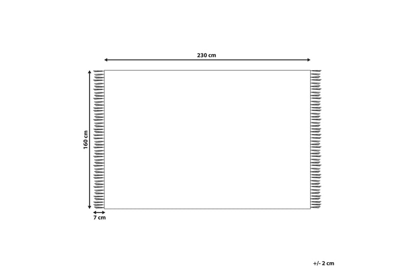 Garni Kelimteppe 160x230 cm - Rød - Tekstiler - Tepper & Matter - Orientalske tepper - Kelimtepper