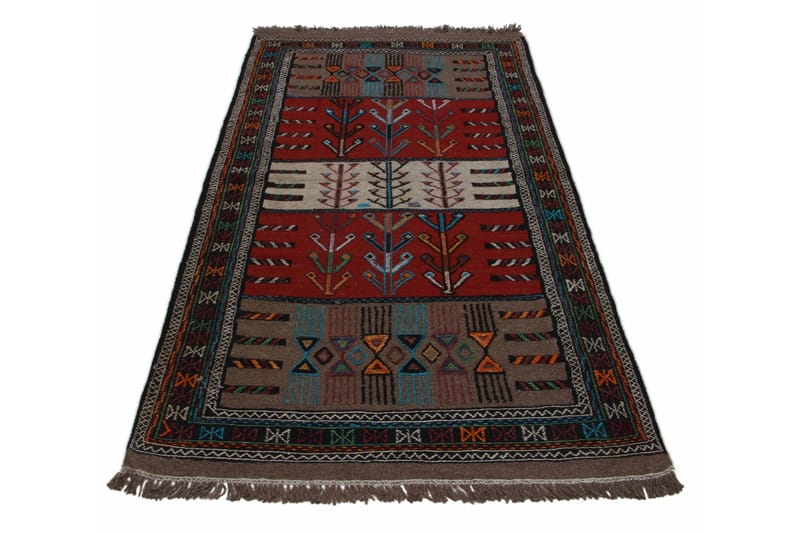 Håndknyttet Eksklusive Persian Nålmatte 110x196 cm Kelim - Flerfarget - Tekstiler - Tepper & Matter - Orientalske tepper - Kelimtepper